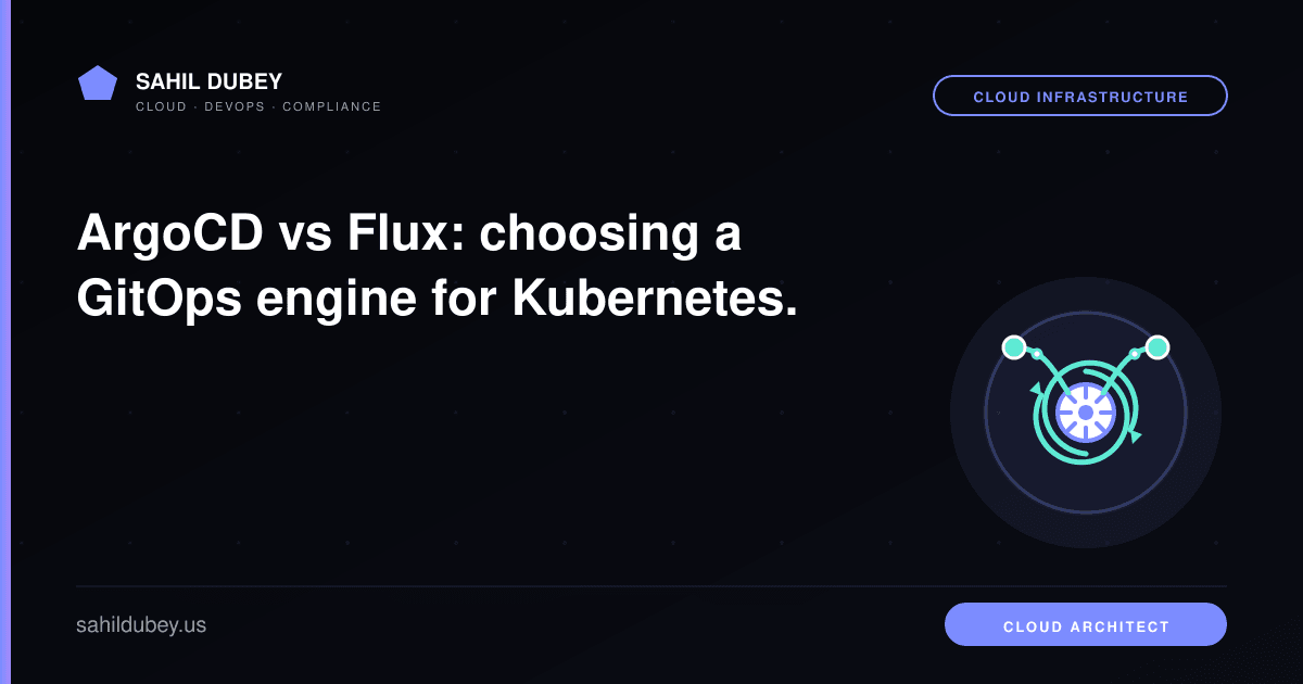 ArgoCD vs Flux: choosing a GitOps engine for Kubernetes