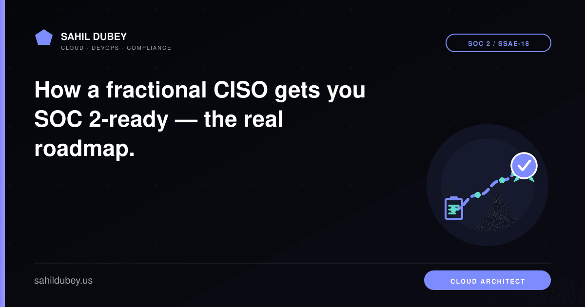 How a fractional CISO gets you SOC 2-ready