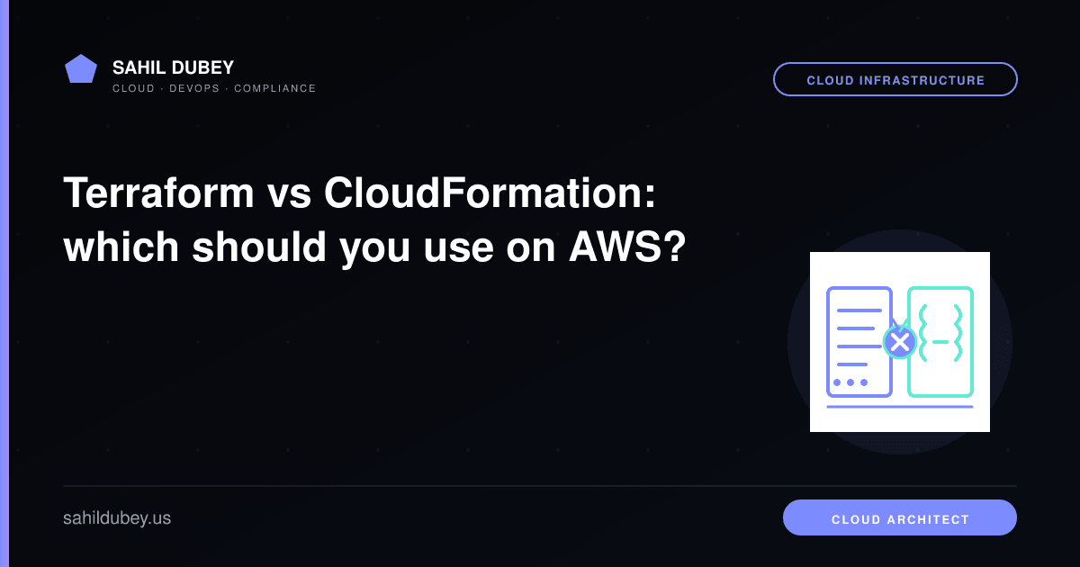 Terraform vs CloudFormation: which should you use on AWS?
